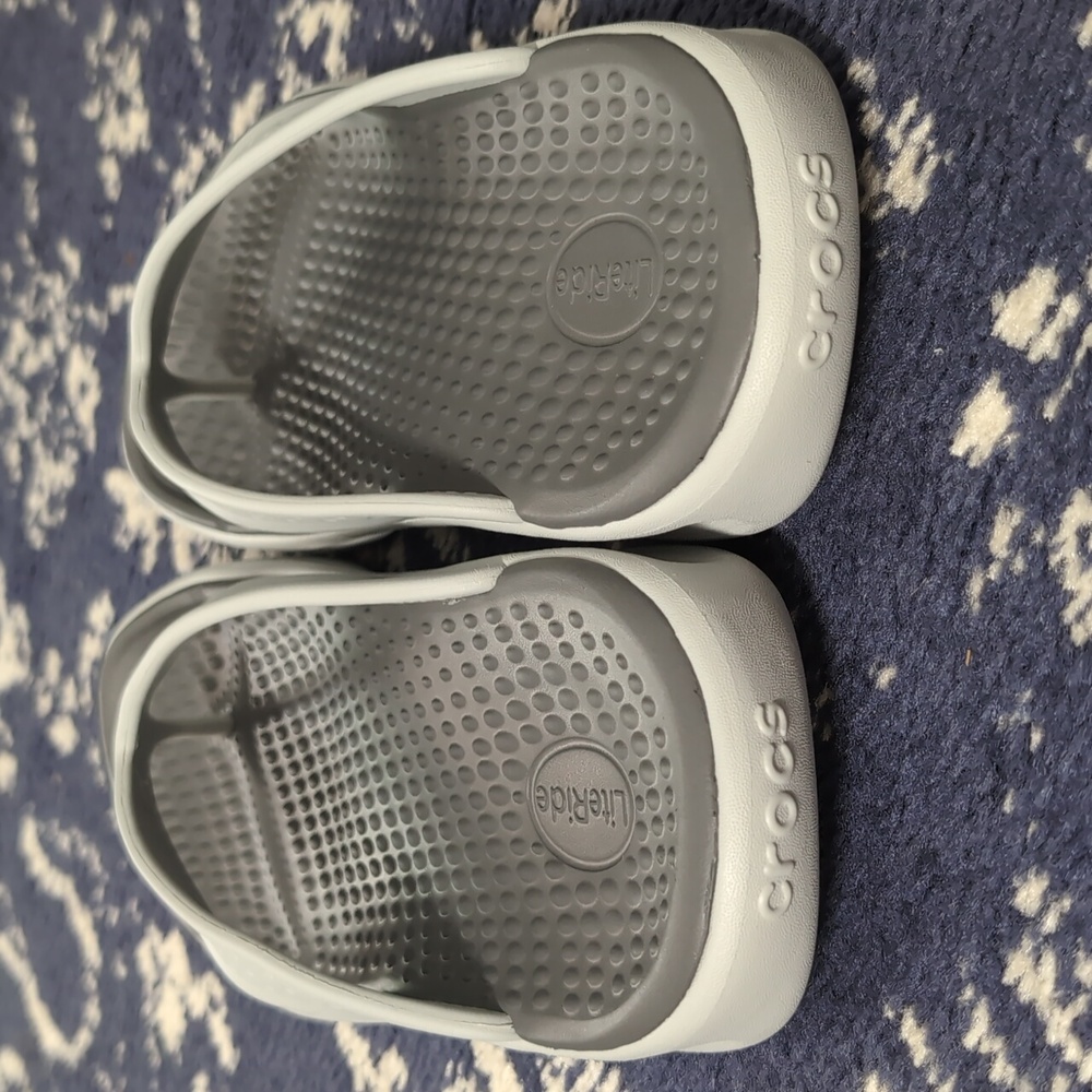 Mens Crocs Literide Size 11 Grey - Picture 5 of 9